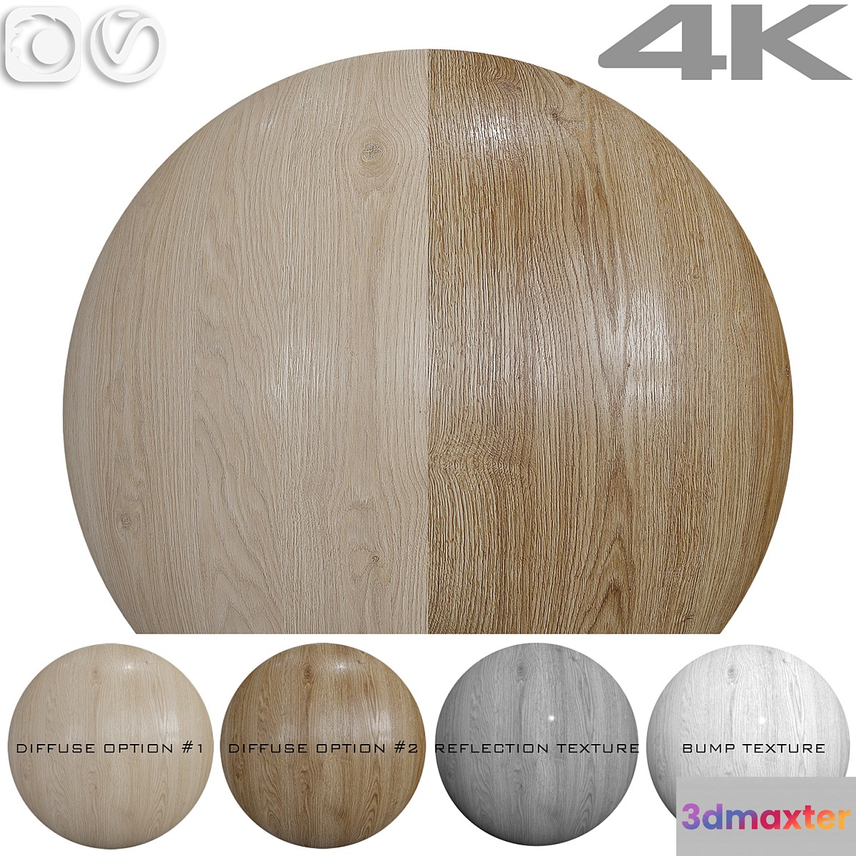 Seamless texture - Oak - No.4