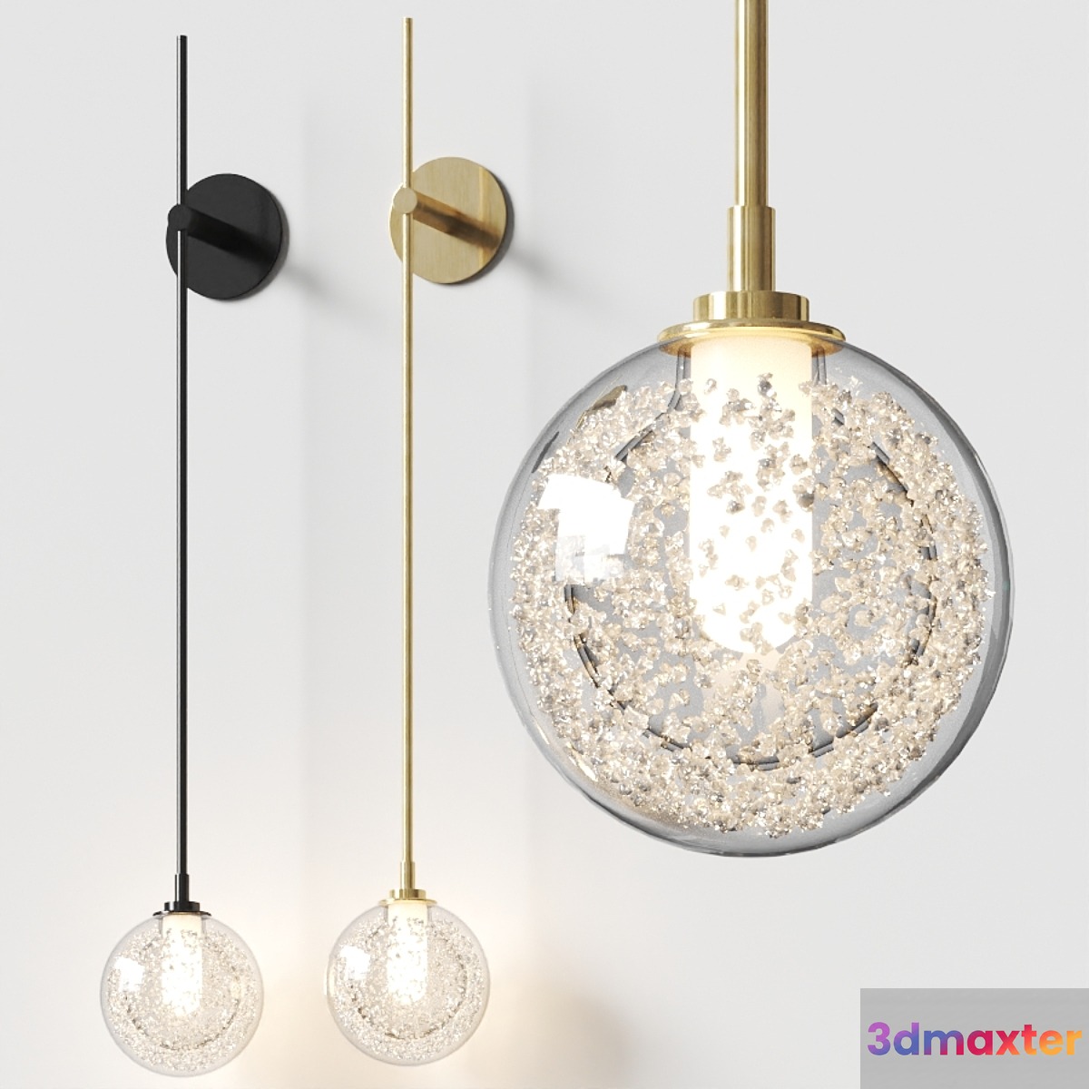 Articolo Lighting FIZI STILTS 3D Max