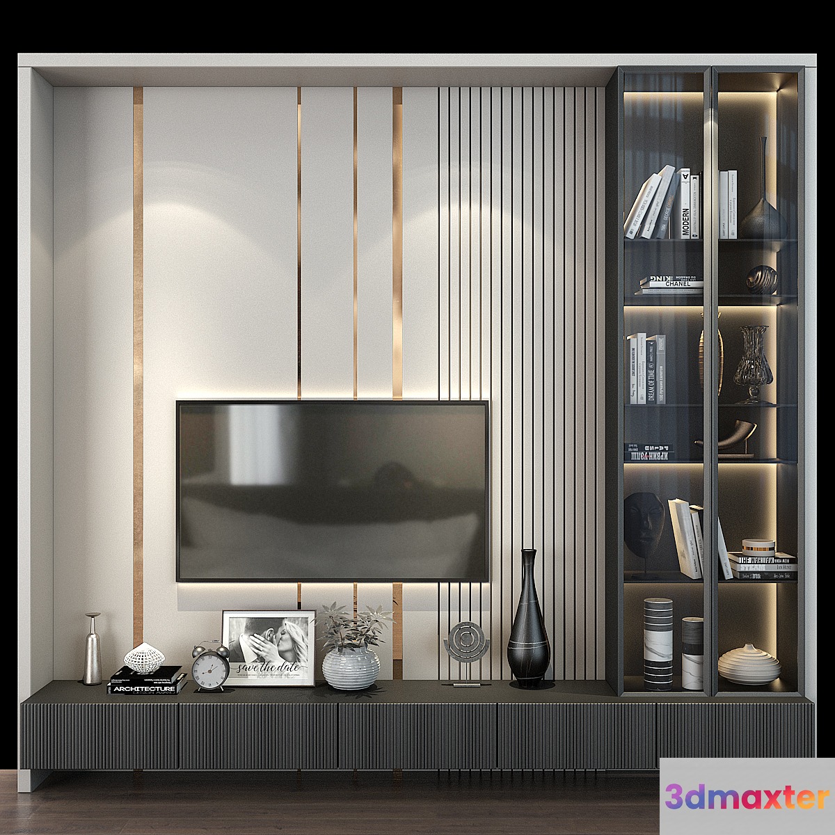 TV wall set 267 - No.2