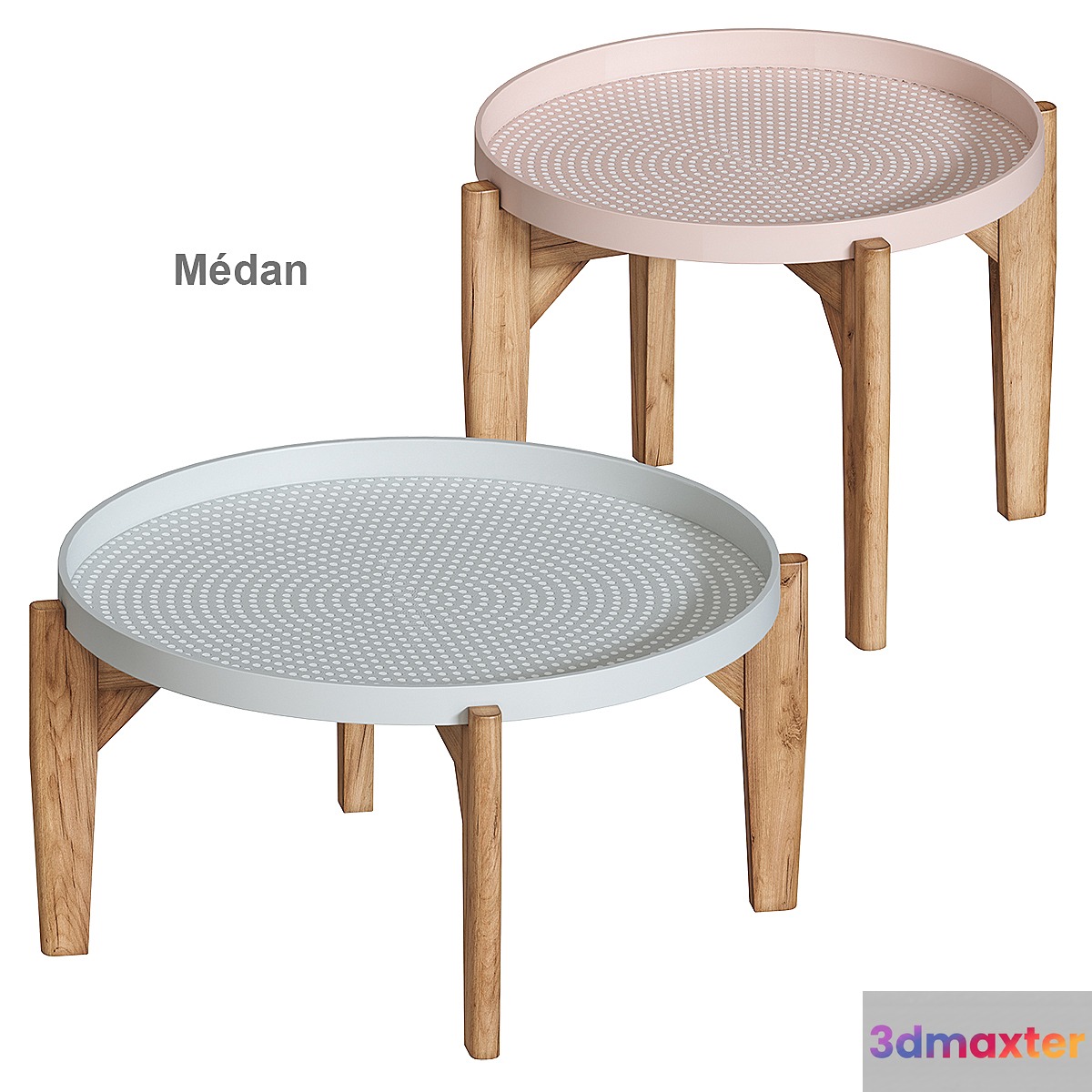 Médan Coffee table La Redoute 3D Max