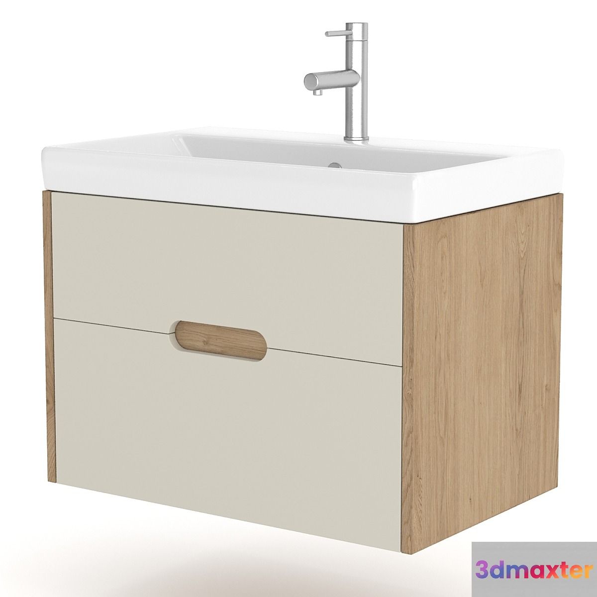 AQUATON Olivia 70 oak 3D Max