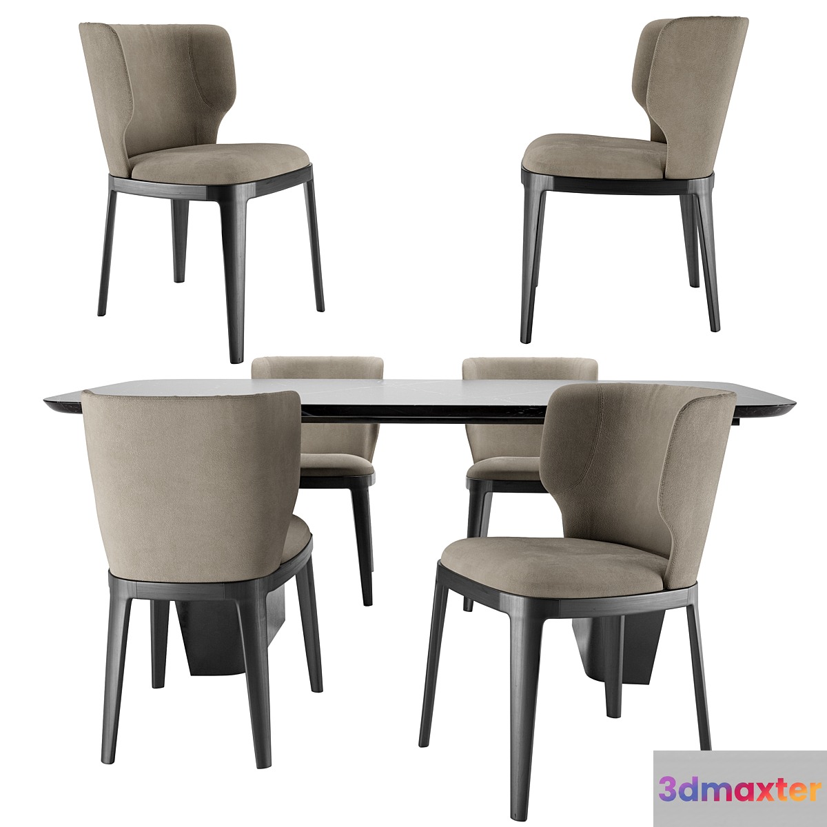 JOY chair and FLAME table