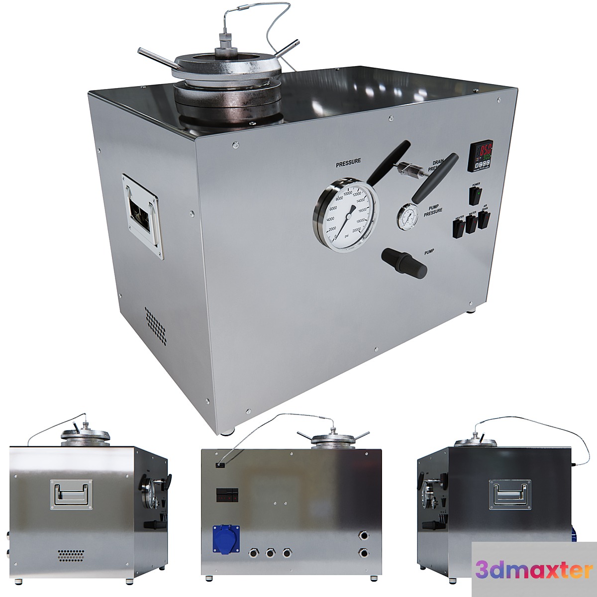 Autoclave A250 3D Max