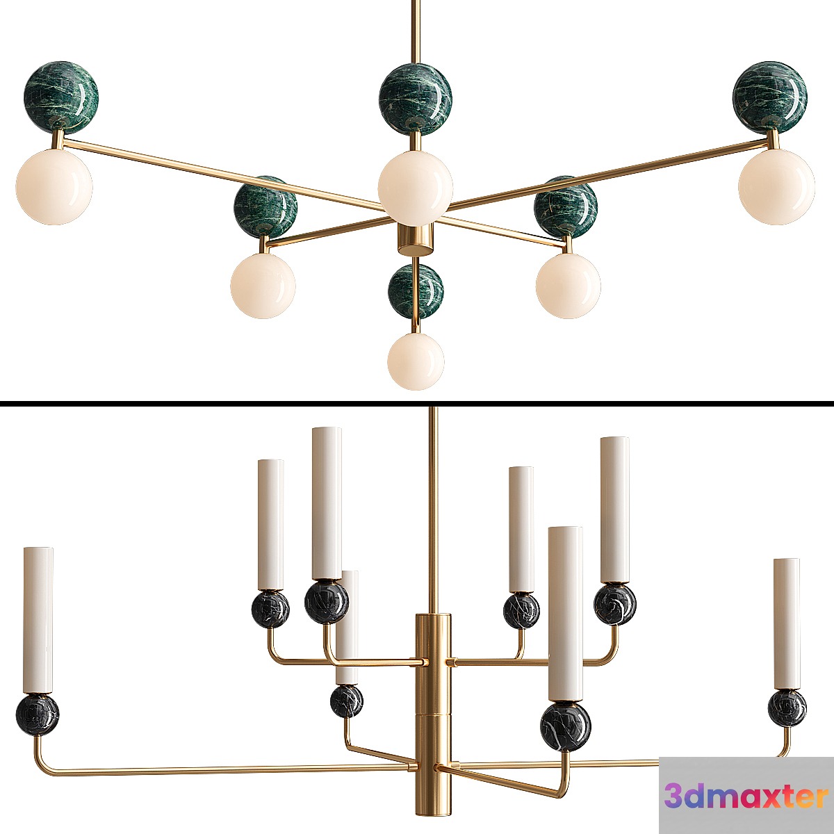 Aromas Pendant Light Collection 3D Max