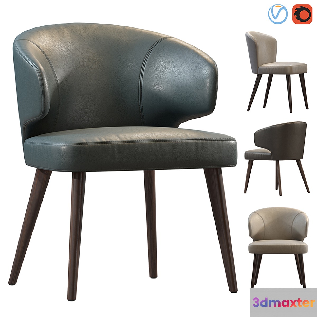 ASTON DINING CHAIR MINOTTI - No.2