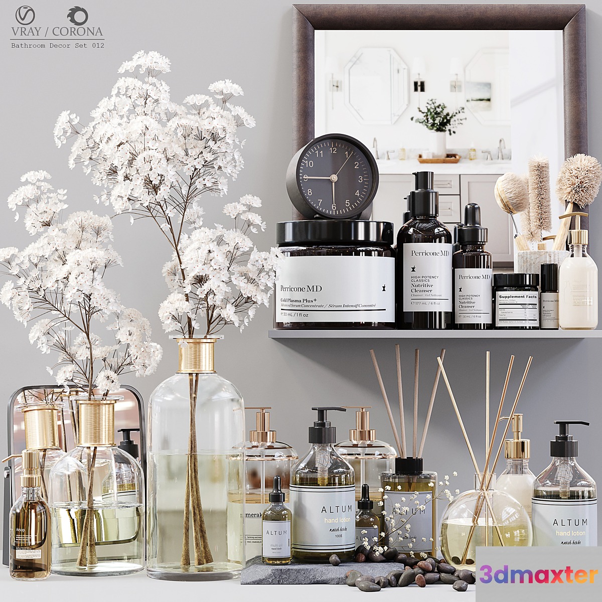 Bathroom Decor Set 012