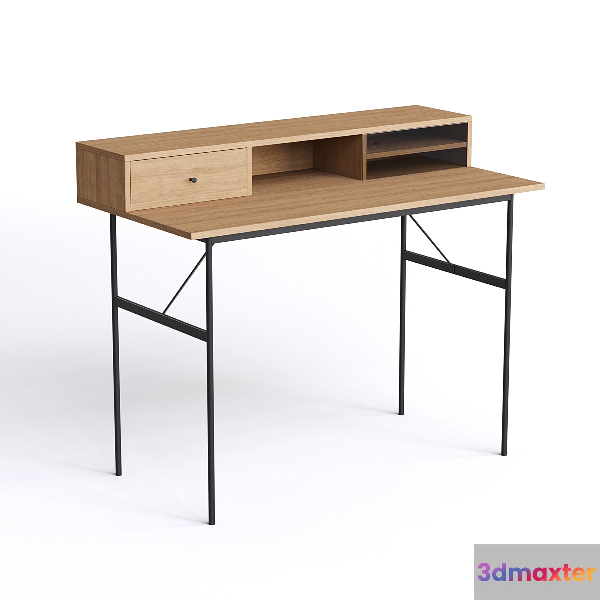 La Redoute Nyjo Writing desk with extension 3D Max