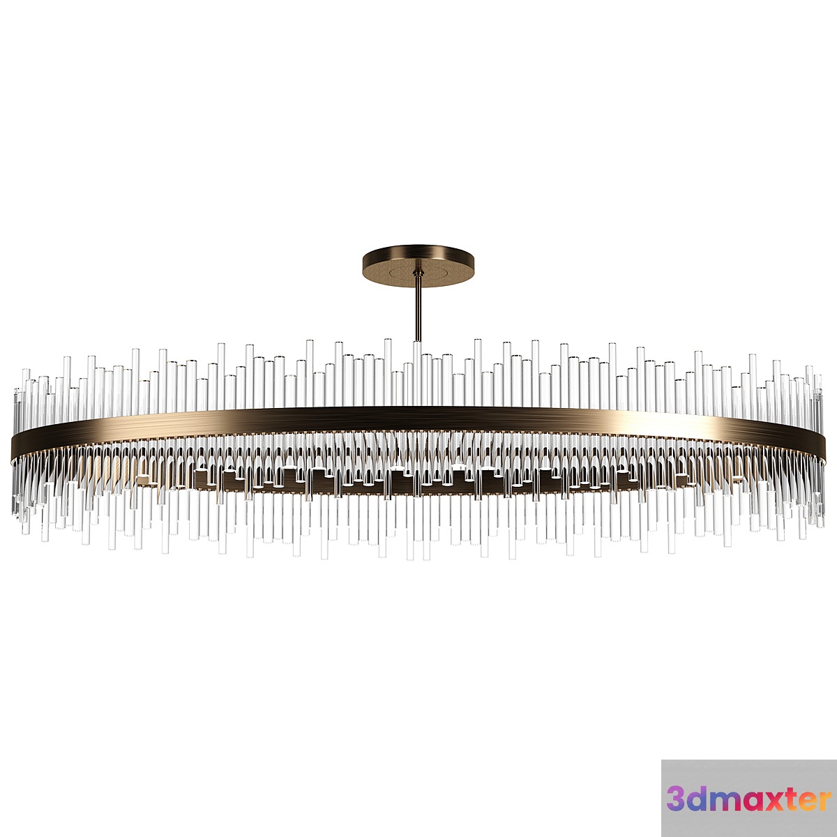 Chandelier Bella Figura BOND STREET OVAL CHANDELIER CL122-OVAL-200 3D Max