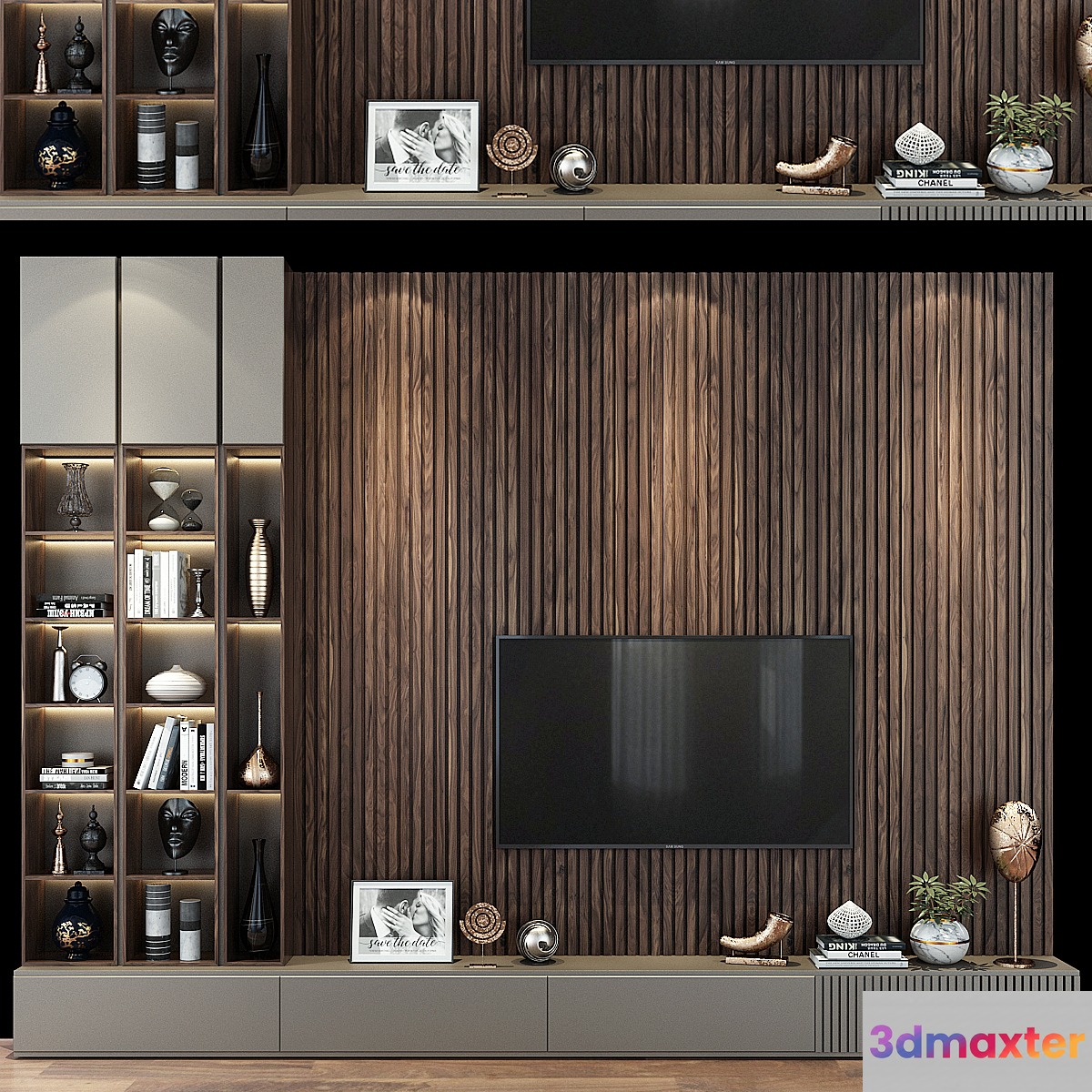 TV wall set 270