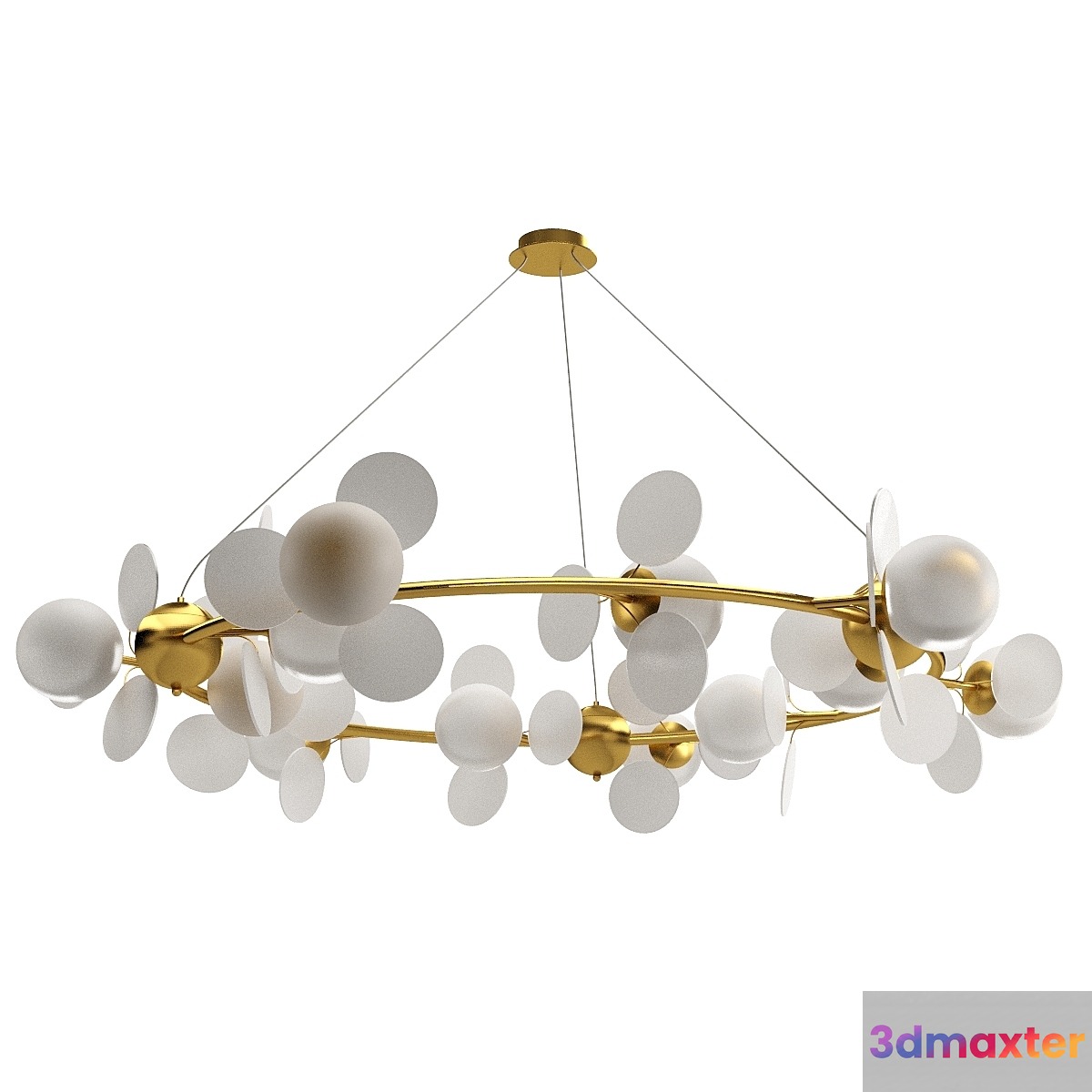 Pendant chandelier Bliss 2771-12P Favorite light F-promo 3D Max