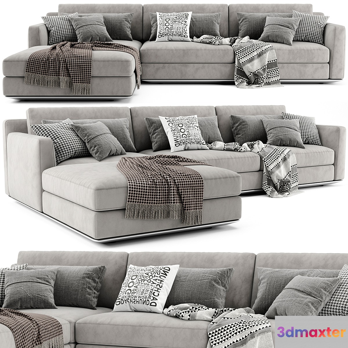 Horm Ellington Chaise Longue Sofa