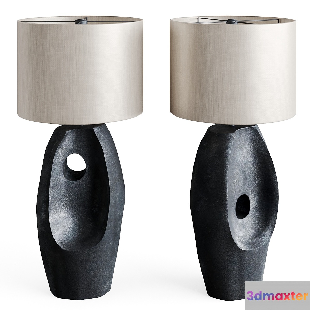 Table lamp Primitive Black - No.5