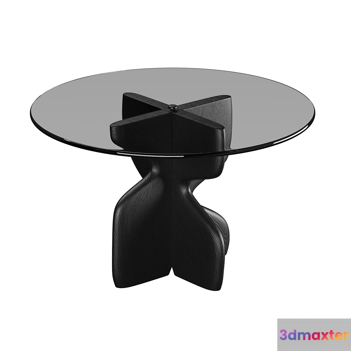 Lechuza Round Dining Table (Crate & Barrel) 3D Max