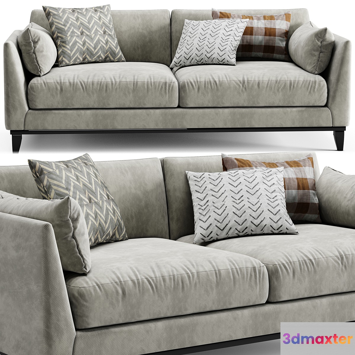 Novak by Missana sofa 3D Max