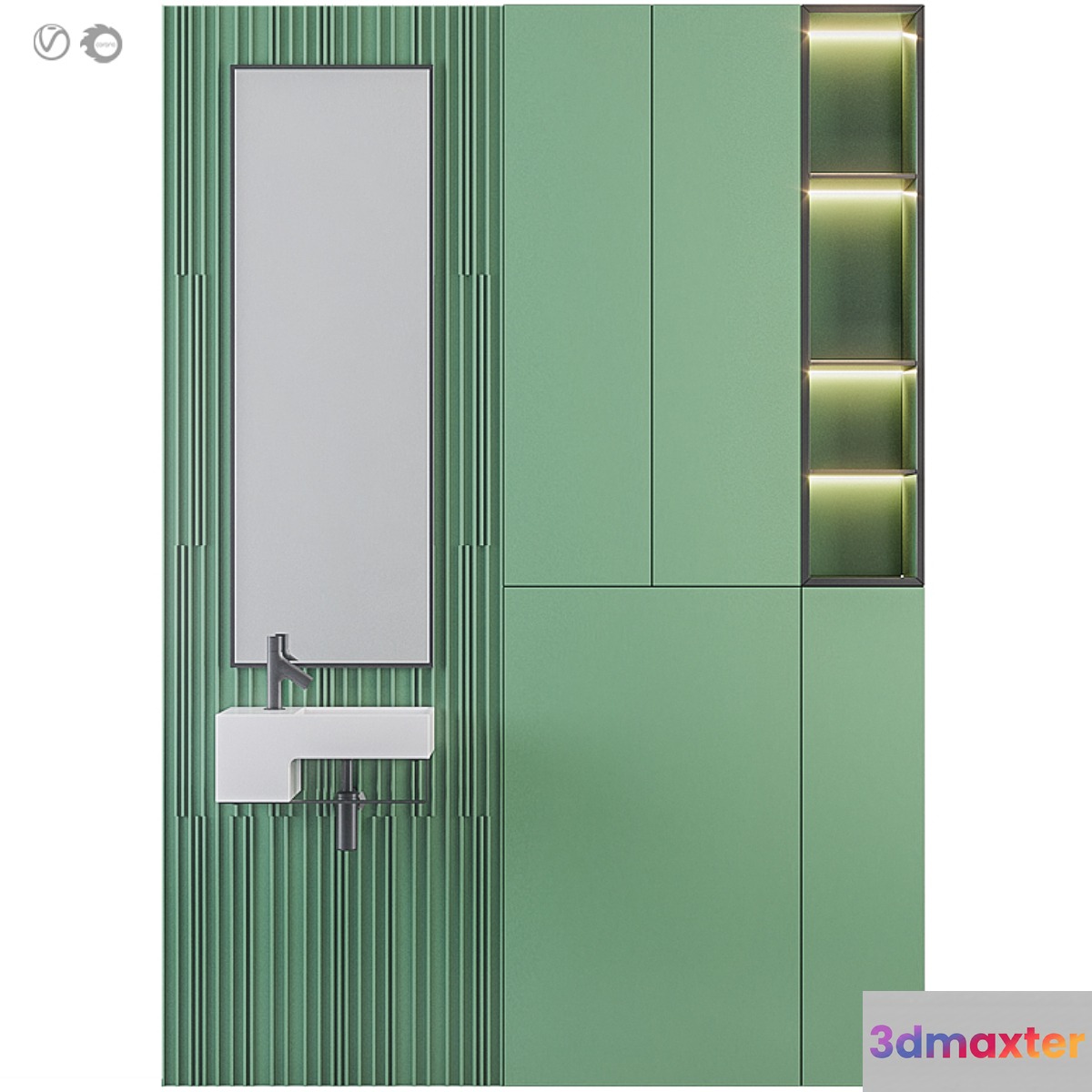 Bathroom furniture_Bath Set 6 - No.2