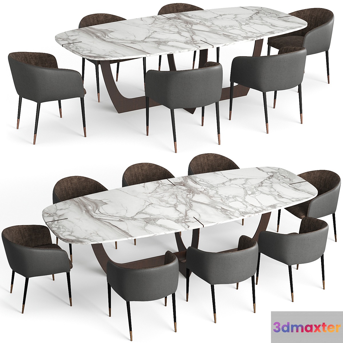 Baxter Romeo Table and Sunpan Asher chair