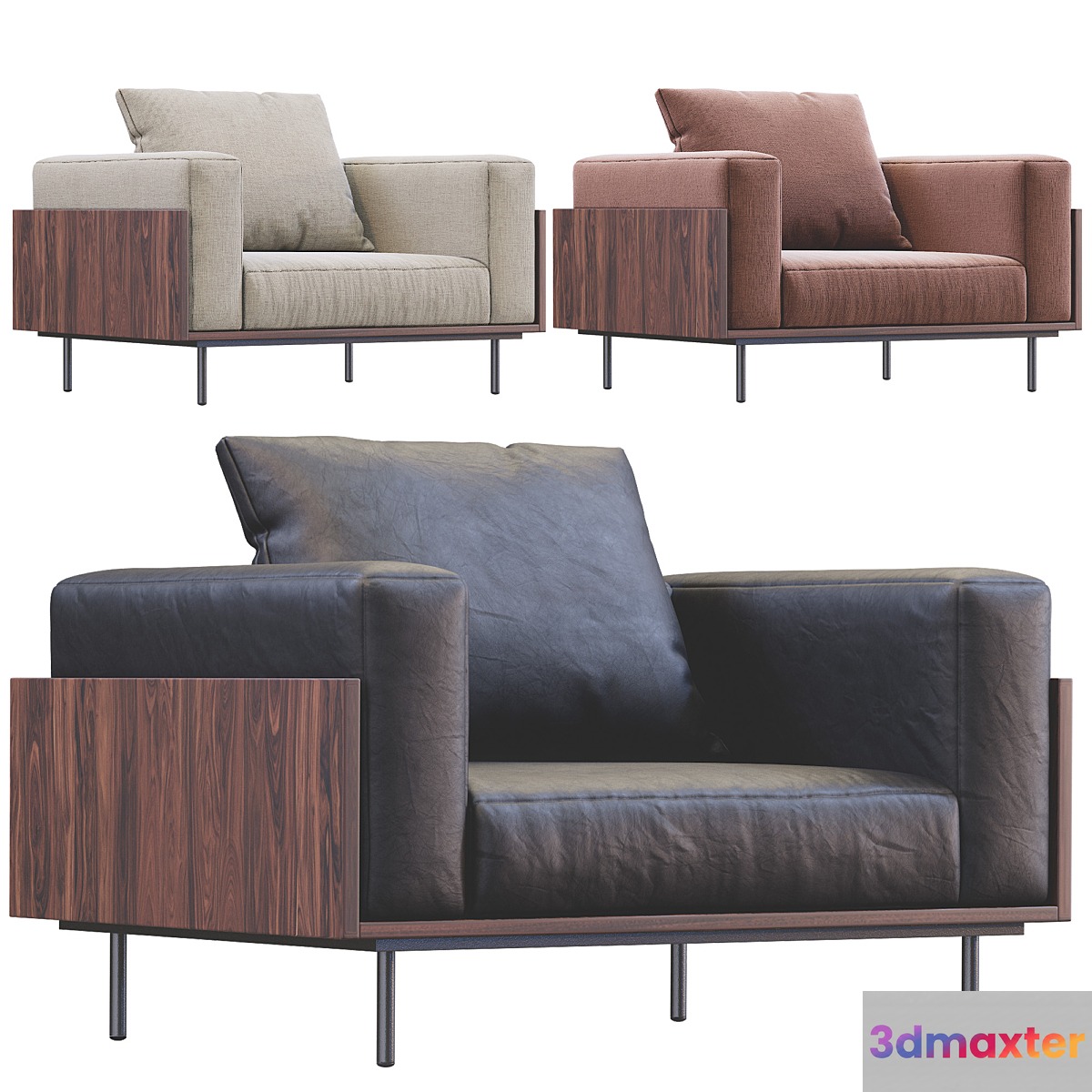 Armchair brasilia by minotti