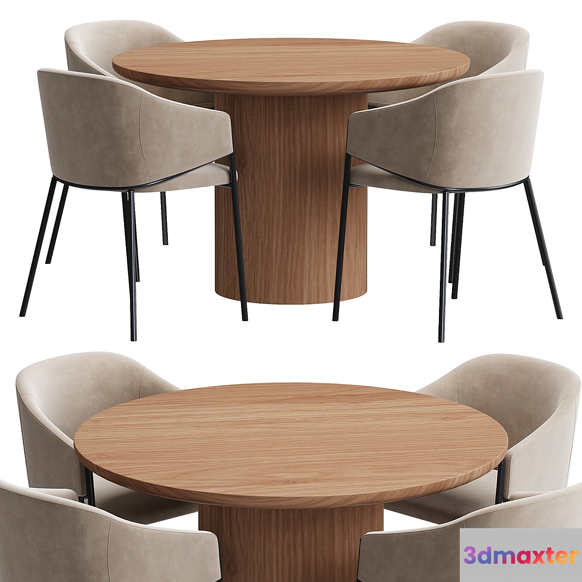 Dill dining table set - No.2