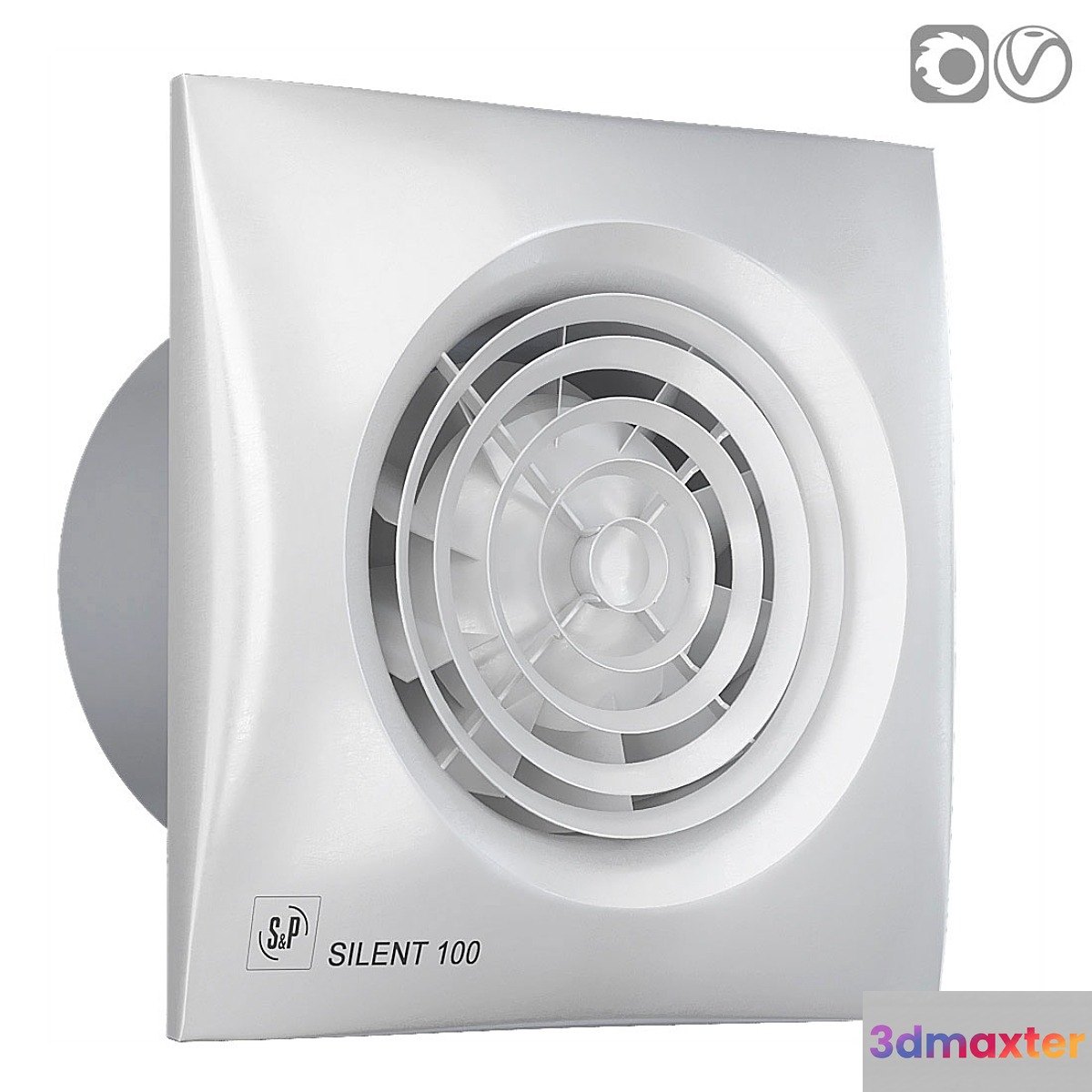 Exhaust fan Soler & Palau 3D Max