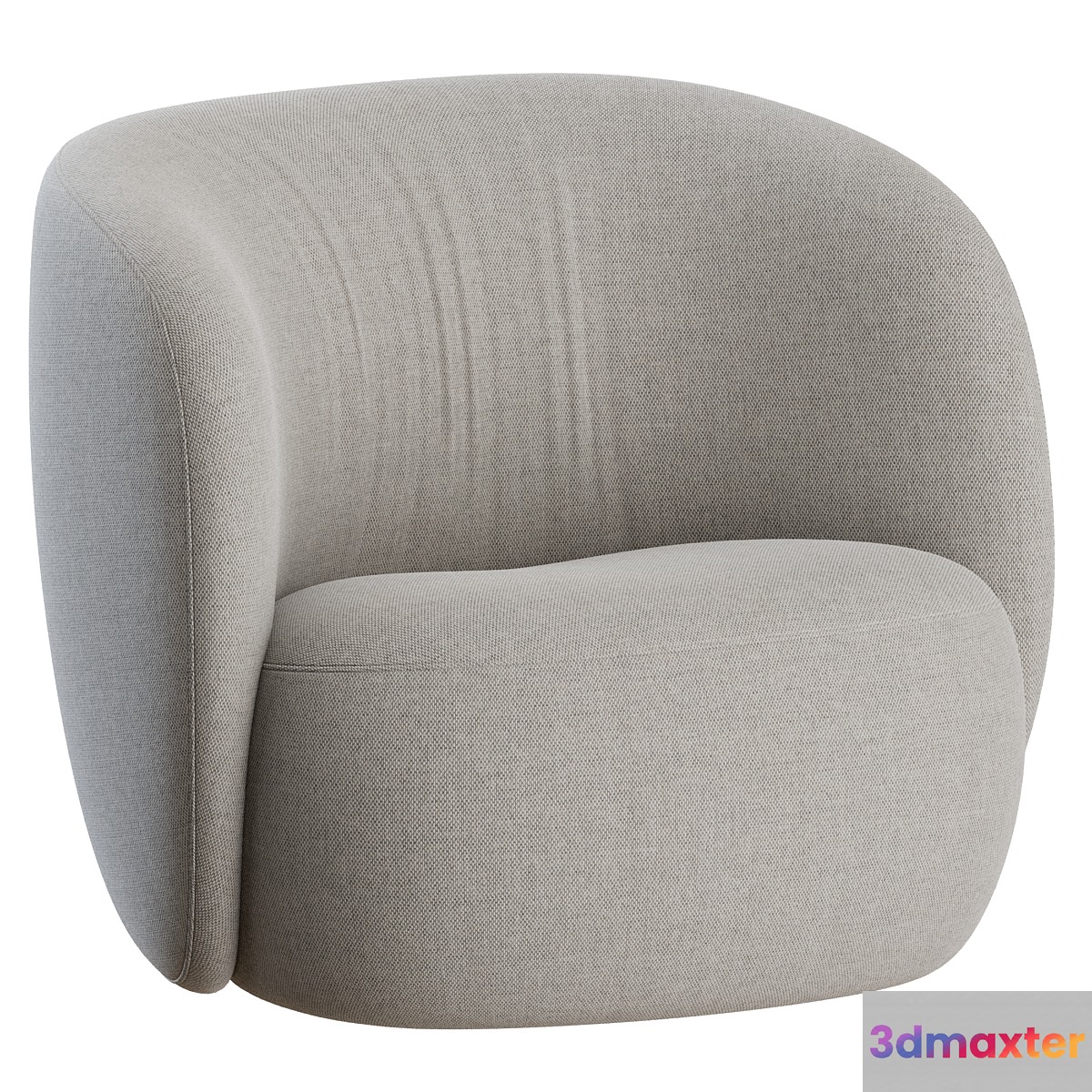 Ovata Large Lounge Chair by Wendelbo