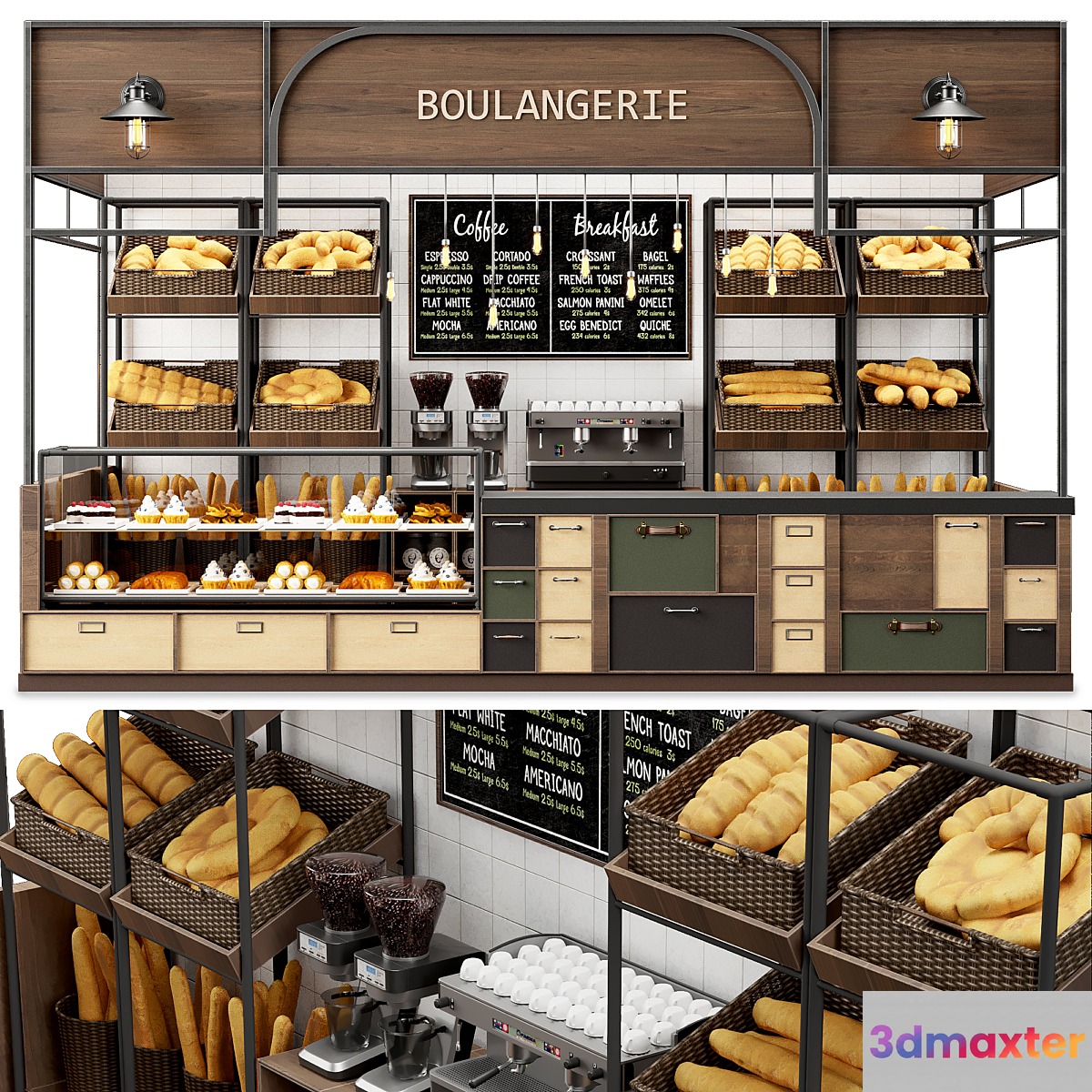Boulangerie vol 1 3D Max