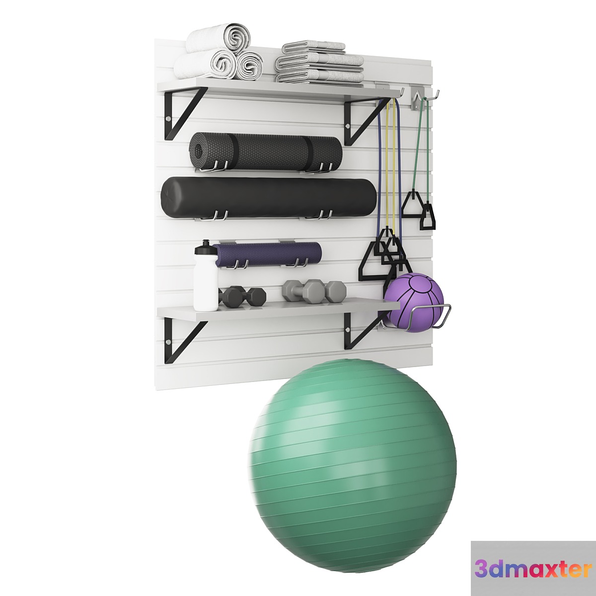 Home Fitness Set White