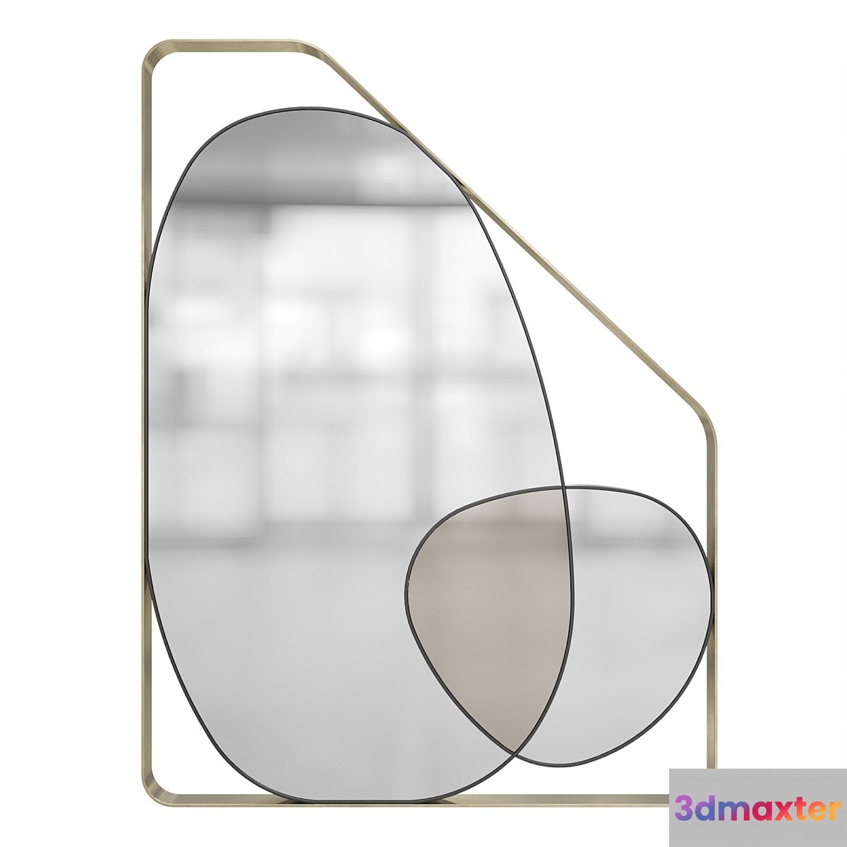 Marioni Landscape Mirror B 3D Max