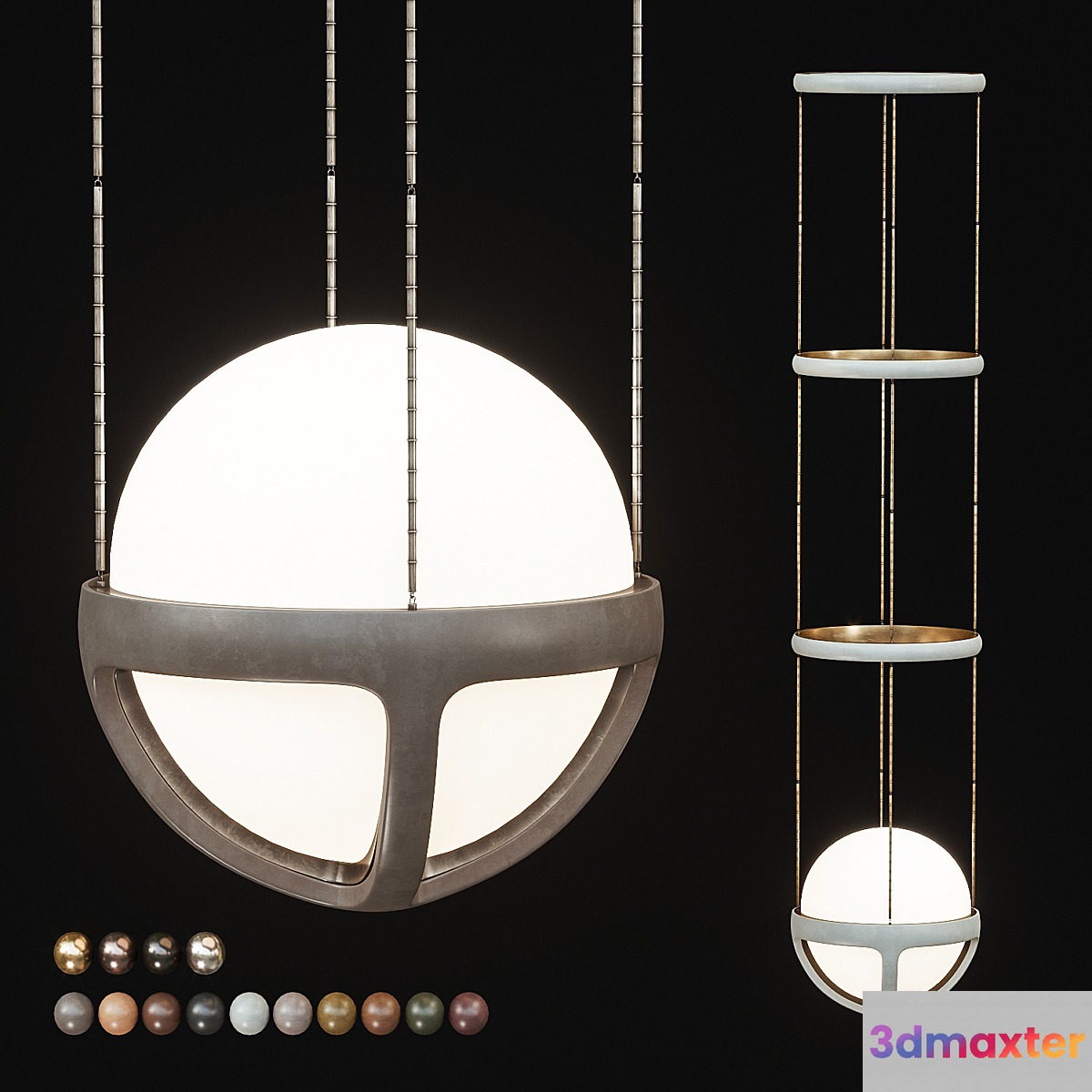 Apparatus Reprise Pendant 3D Max