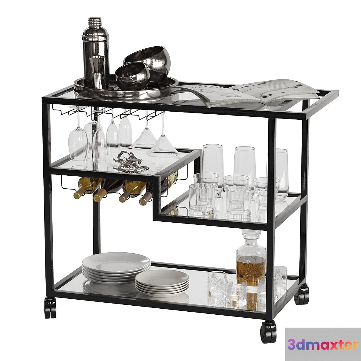 Drink Bar cart set 3 - No.2