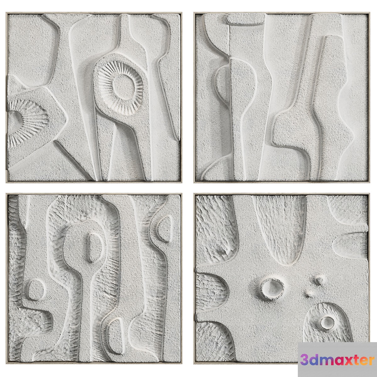 Paintings made of stone