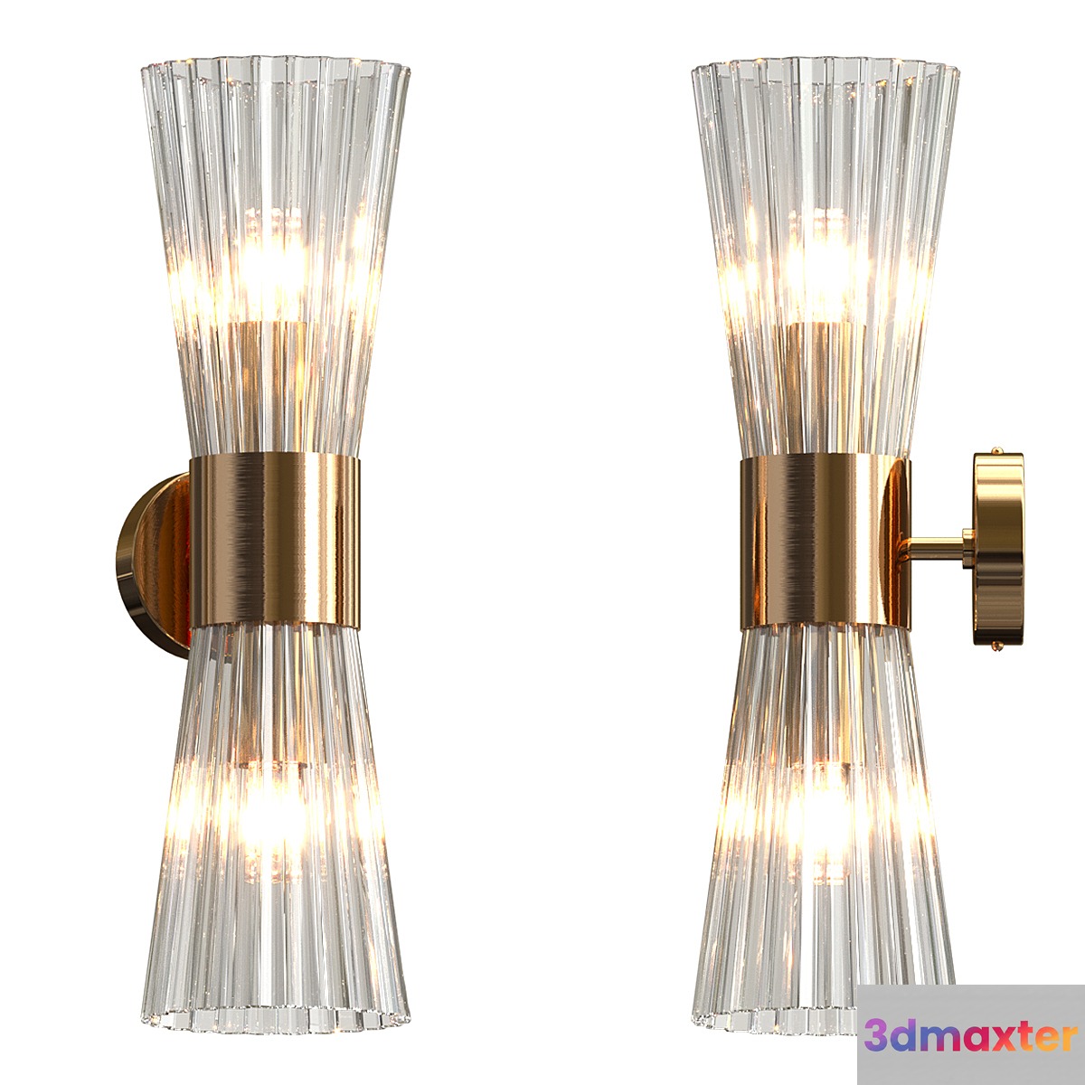 Hourglass Wall lamp
