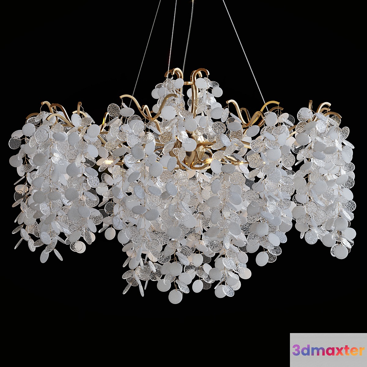 GLCrystal Pulito Sguardo D80cm 3D Max