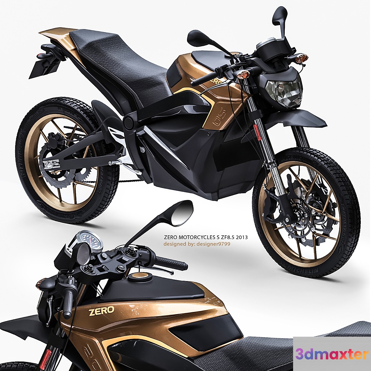 ZERO MOTORCYCLES S ZF8.5 3D Max