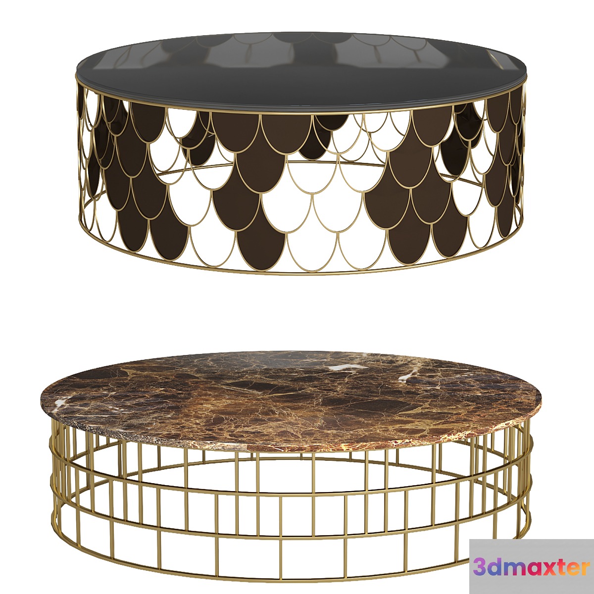 Adriana Hoyos - Bolero Cocktail Table 3D Max