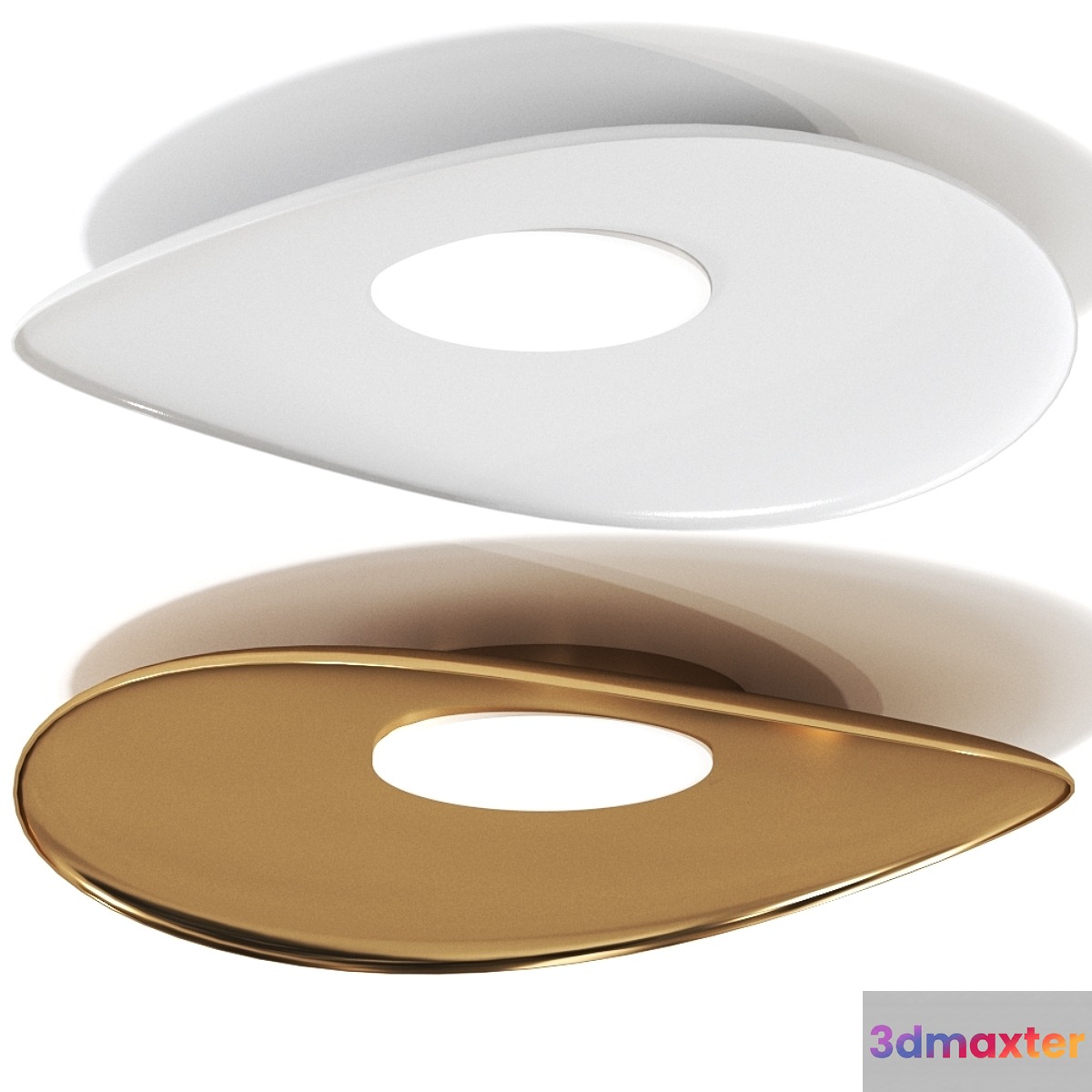 Loop Ceiling Lamp By Fabbian