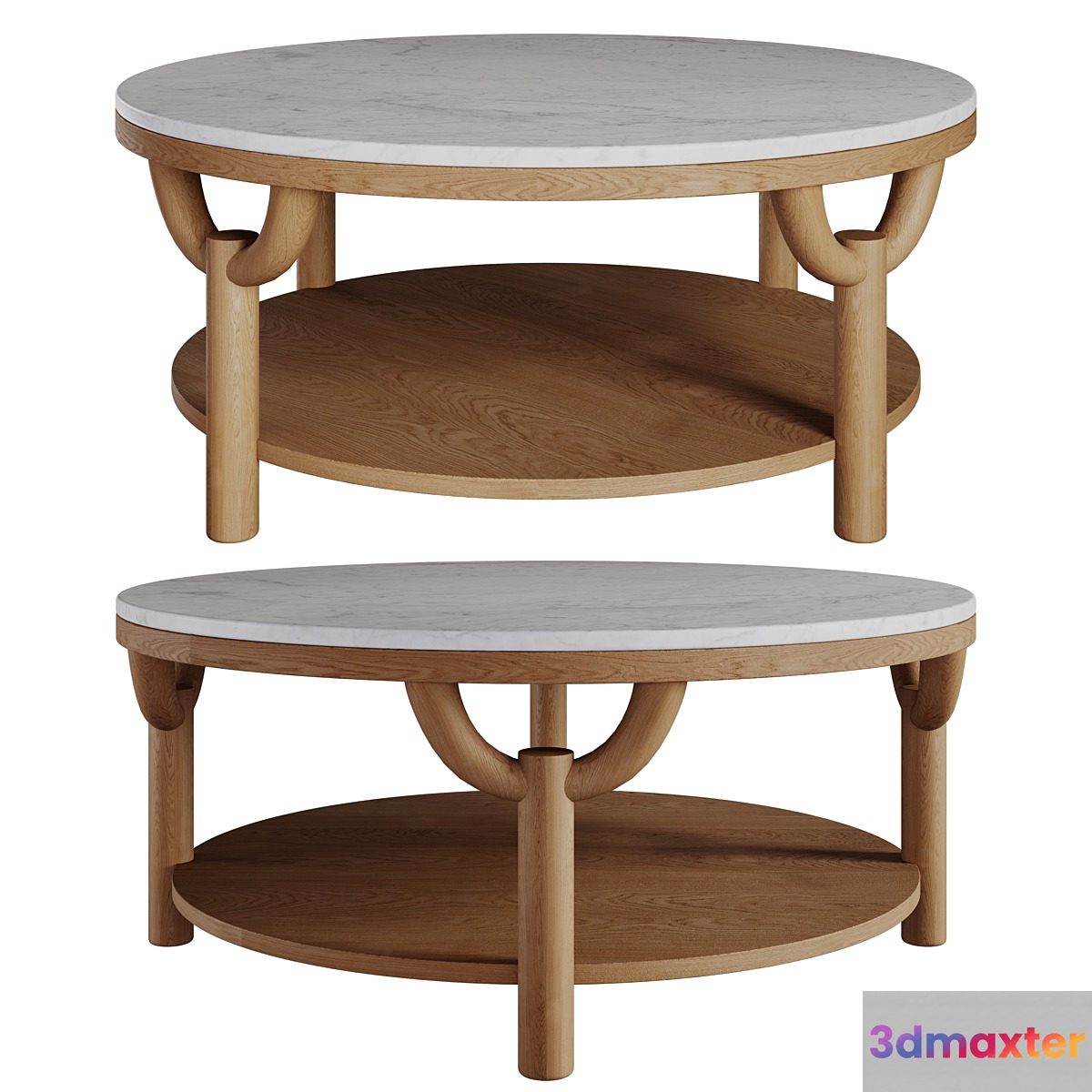 Anthropologie Arches Coffee Table 3D Max