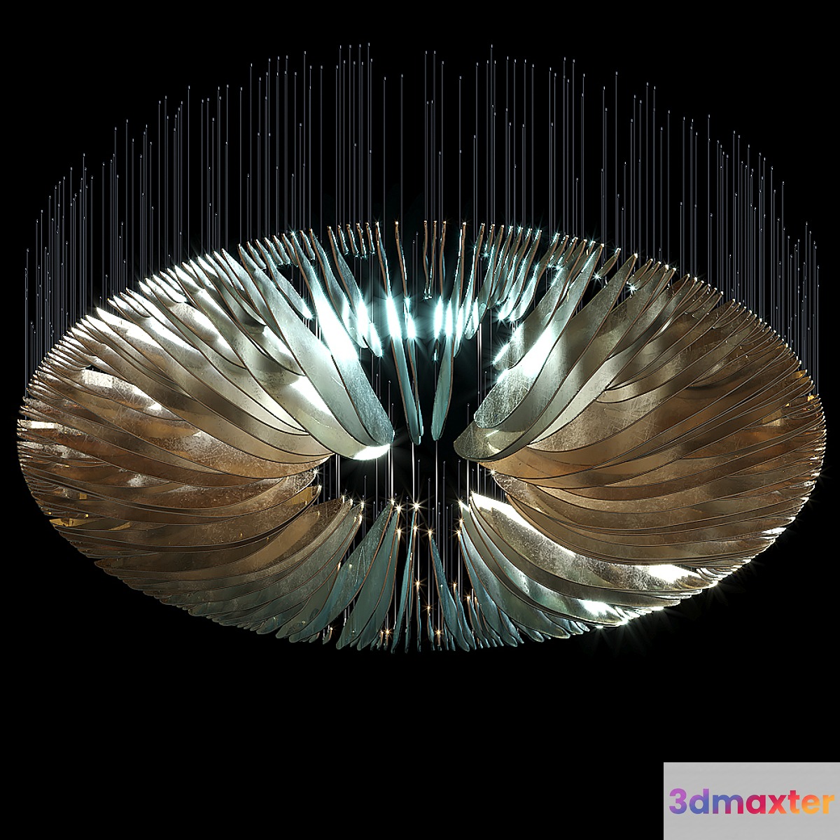 Pendant sculpture by Vargov Design - Oudemansiella