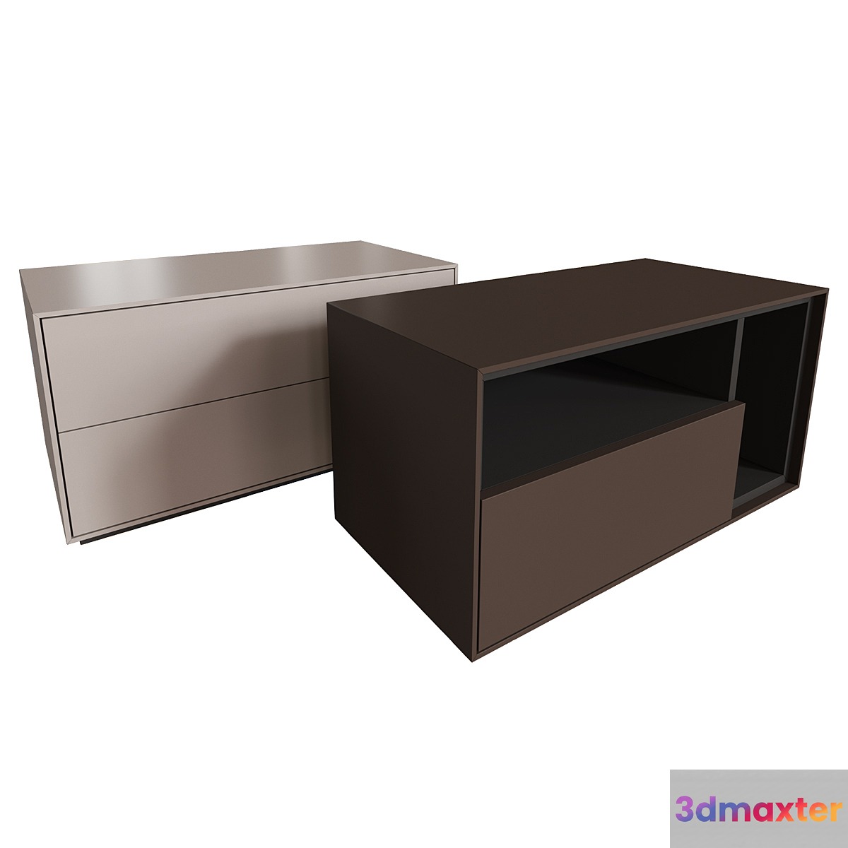 Lansot Idea Nightstand 3D Max