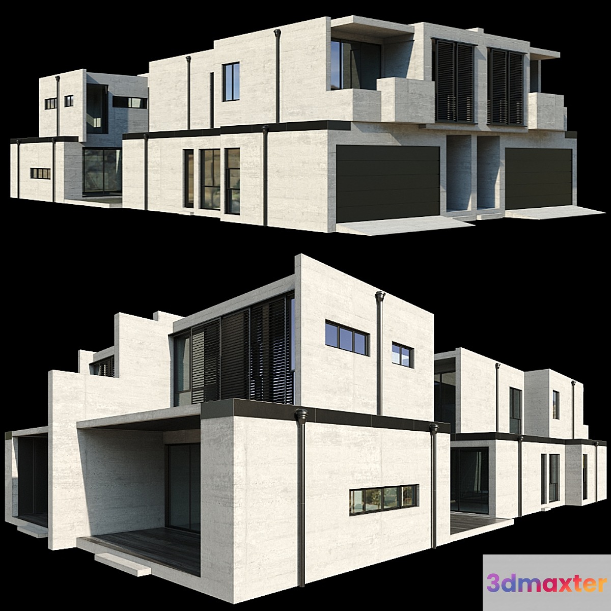 Modern House 03 3D Max