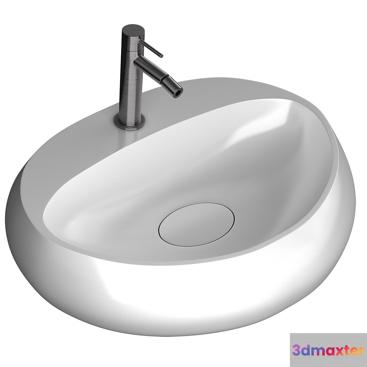washbasin Rak Cloud & mixer Rexa design