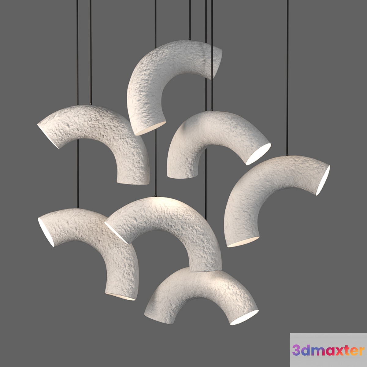 Tayga Design Barashki pendant lamps 3D Max
