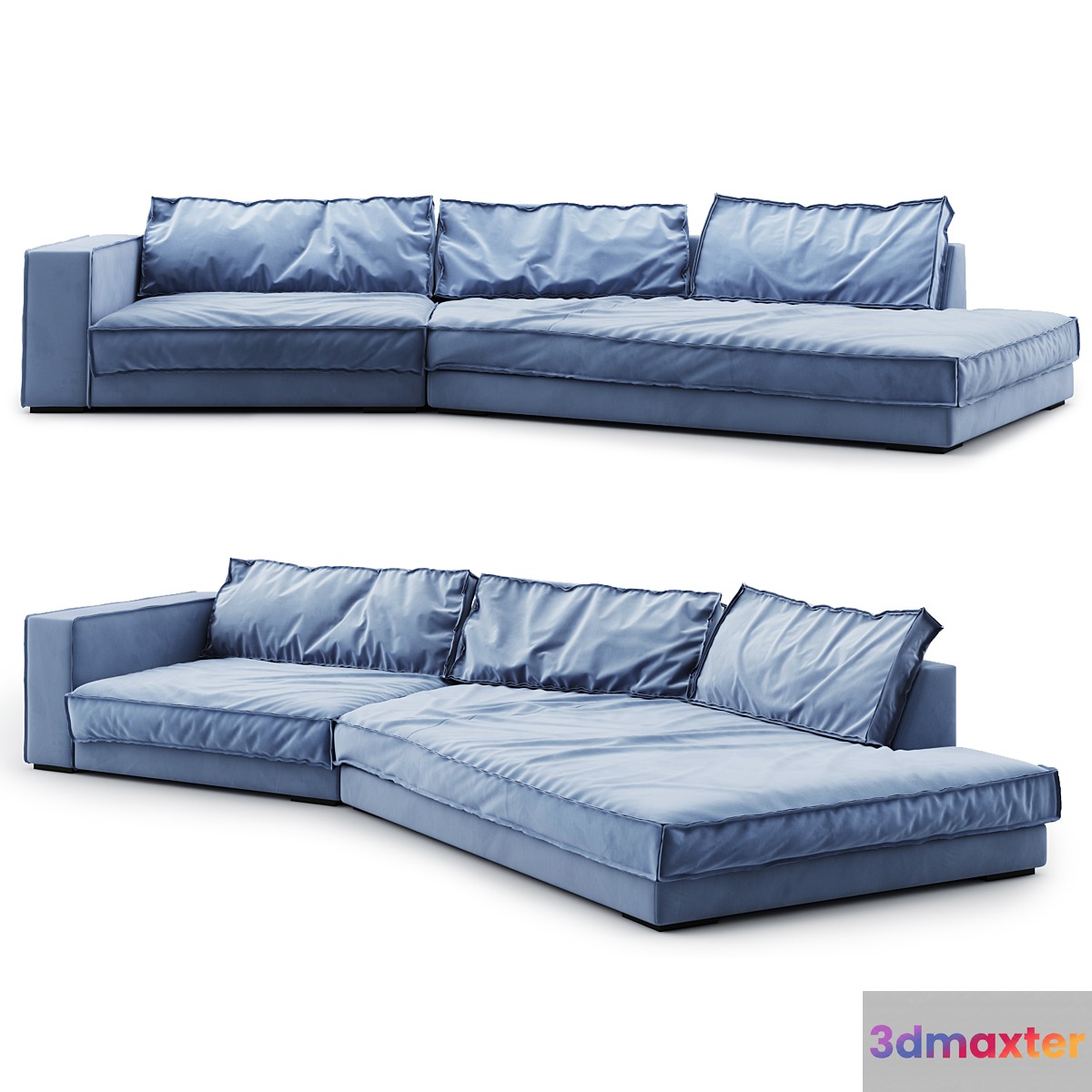 baxter sofa - No.2 3D Max
