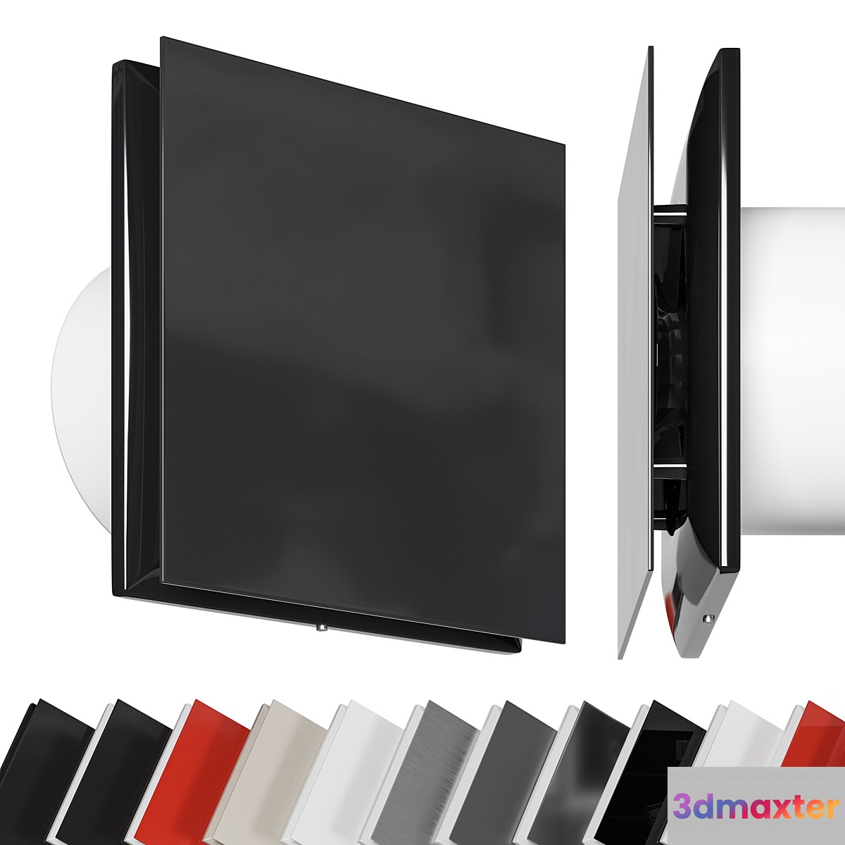 Exhaust fan Vents Solid and Vents Ace (100 125) 3D Max