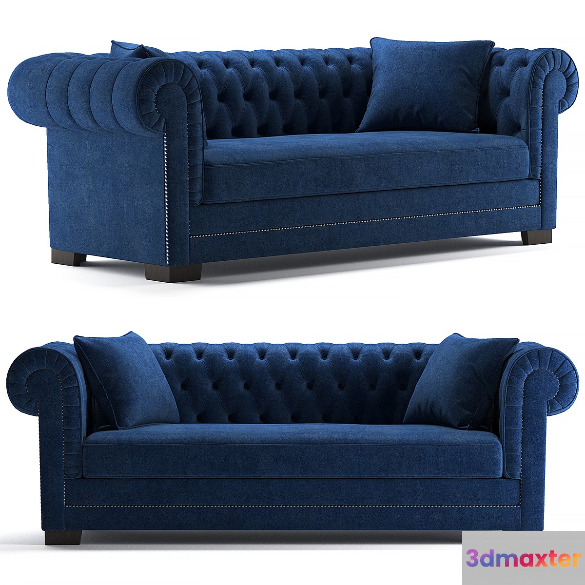 lamps plus Christine sofa 3D Max