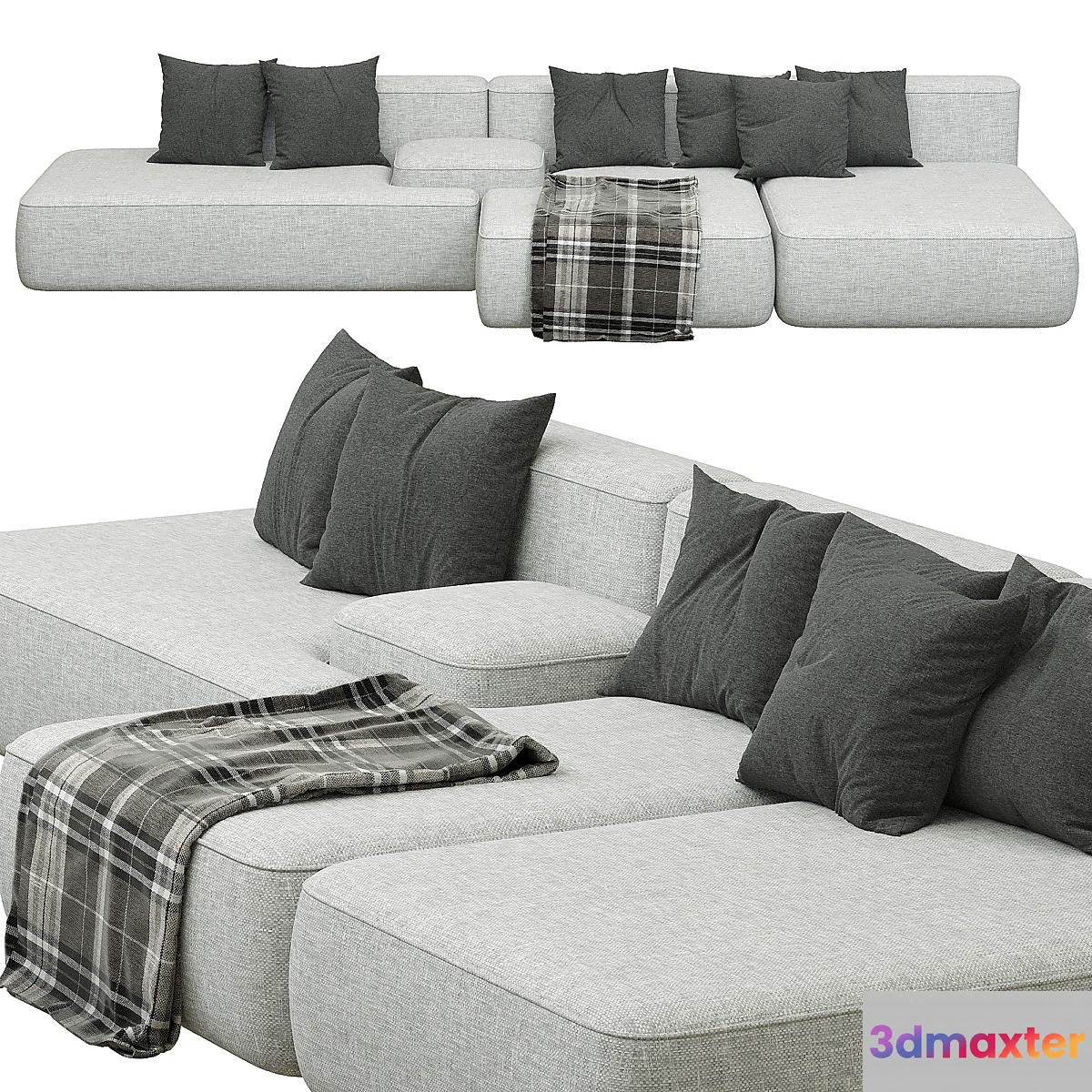 Lema cloud sofa 3D Max