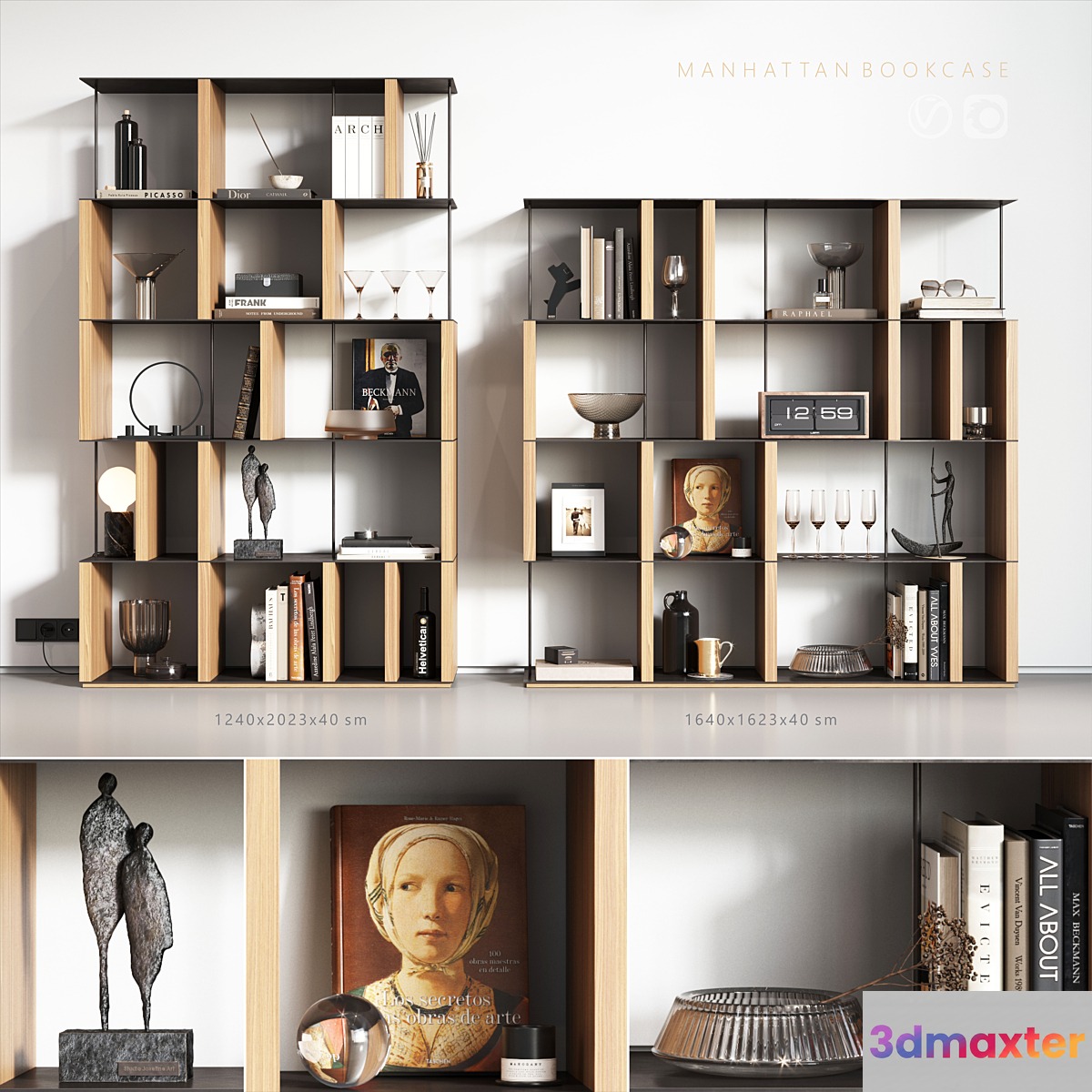 Manhattan bookcase - No.4