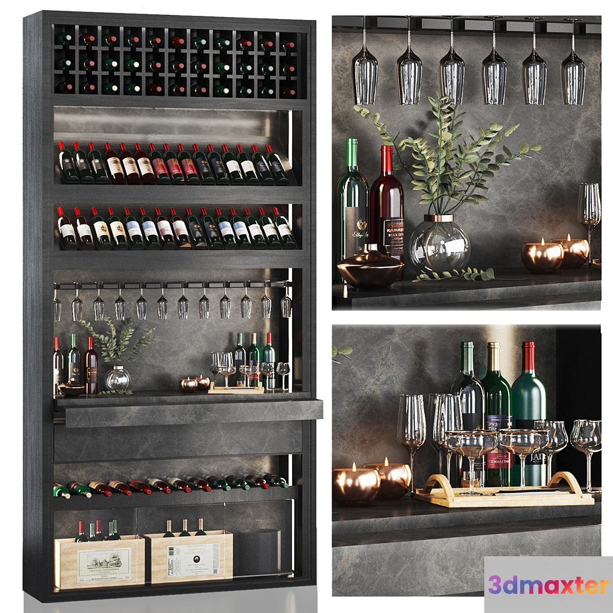 minibar- wine shelf