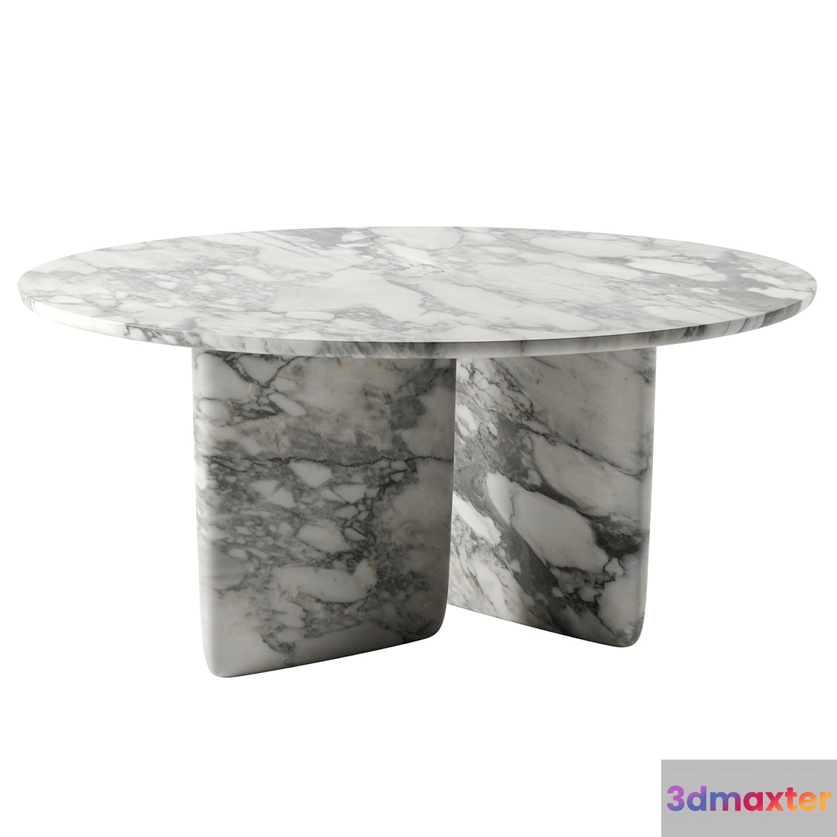 TOBI-ISHI dining table by B&B Italia 3D Max