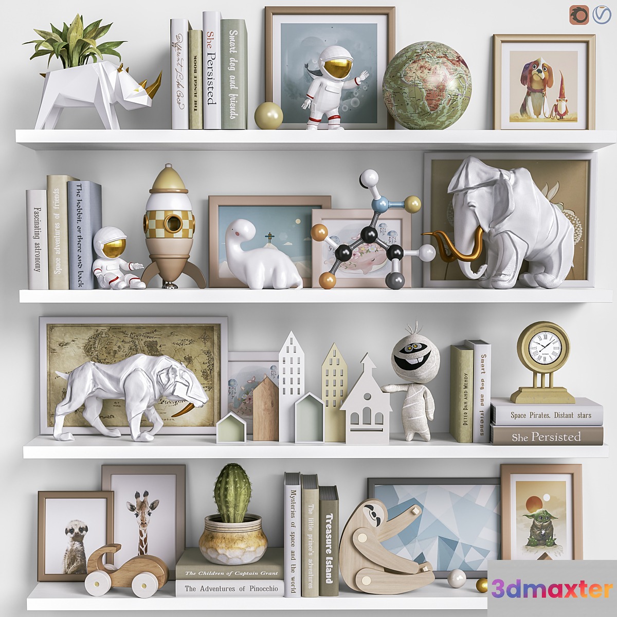 Toys and furniture set 116