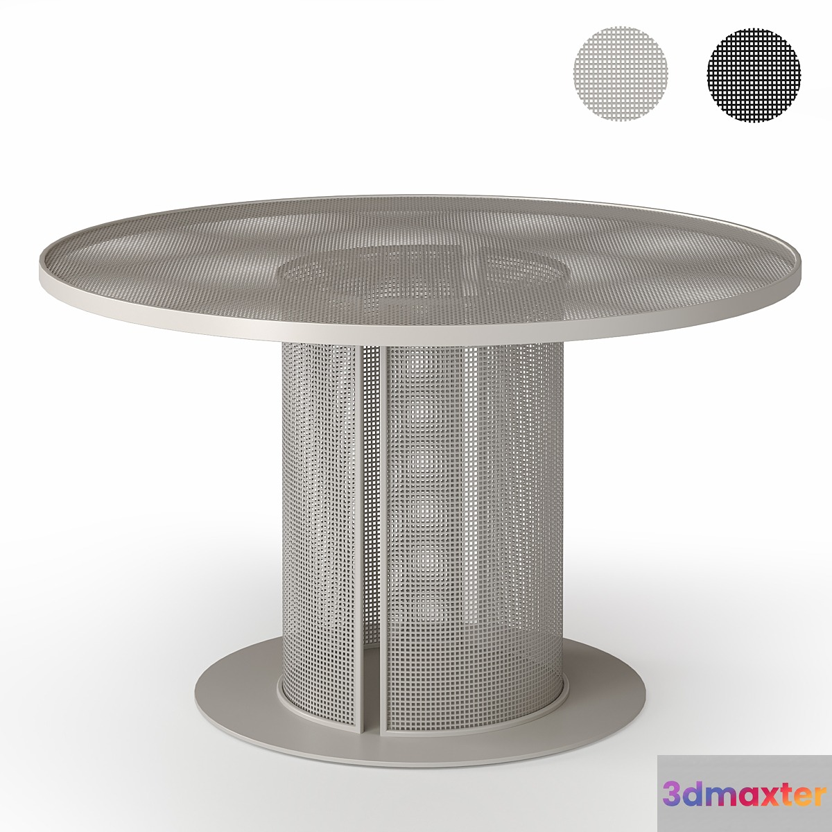 Bauhaus Dining Table 3D Max